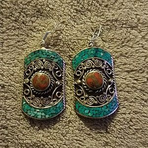 Turquoise earrings